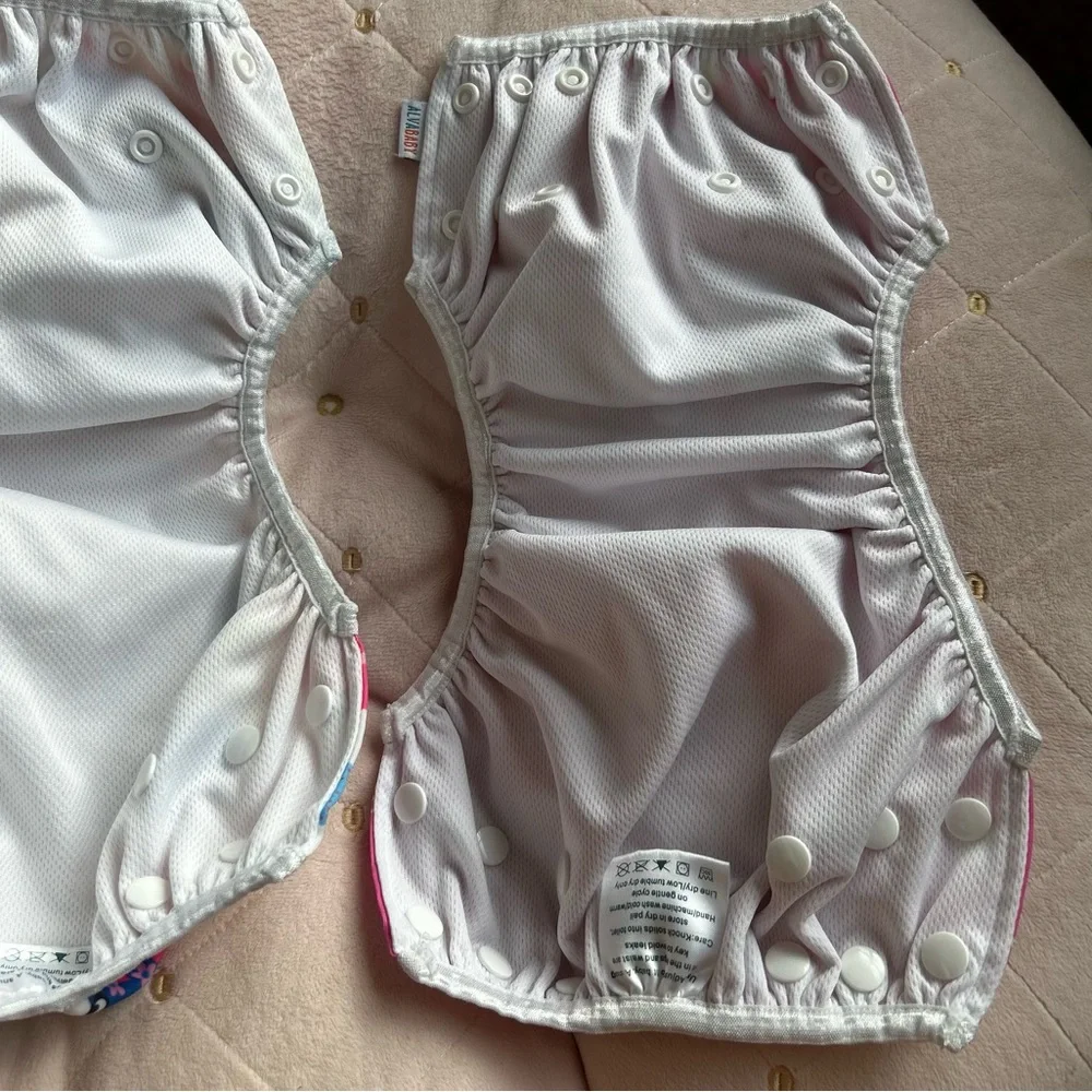 Alva Baby Reusable Diaper Set Of 2